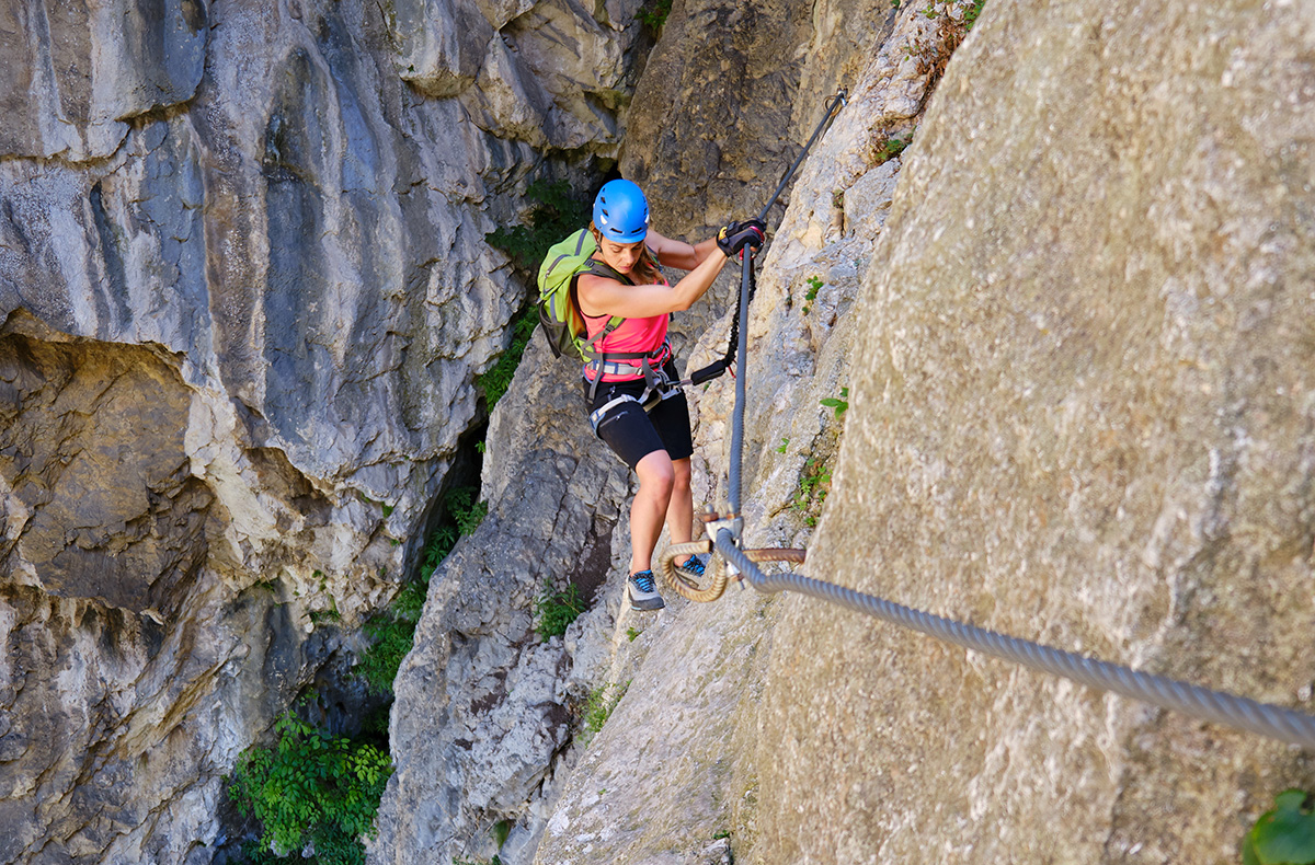 Alpspitze Klettersteig in Garmisch-Partenkirchen Kletterkurse / Kletterwälder online kaufen
