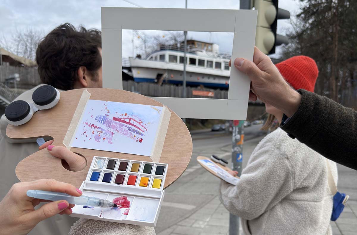 Aquarell malen München Lifestyle und kreative Workshops online kaufen