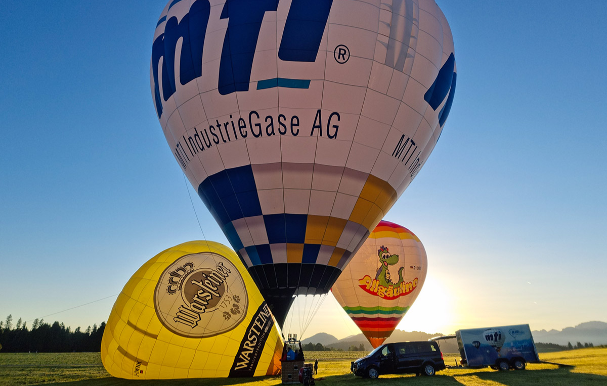Ballonfahren Wangen im Allgäu Abenteuer und Action-Erlebnisse online kaufen