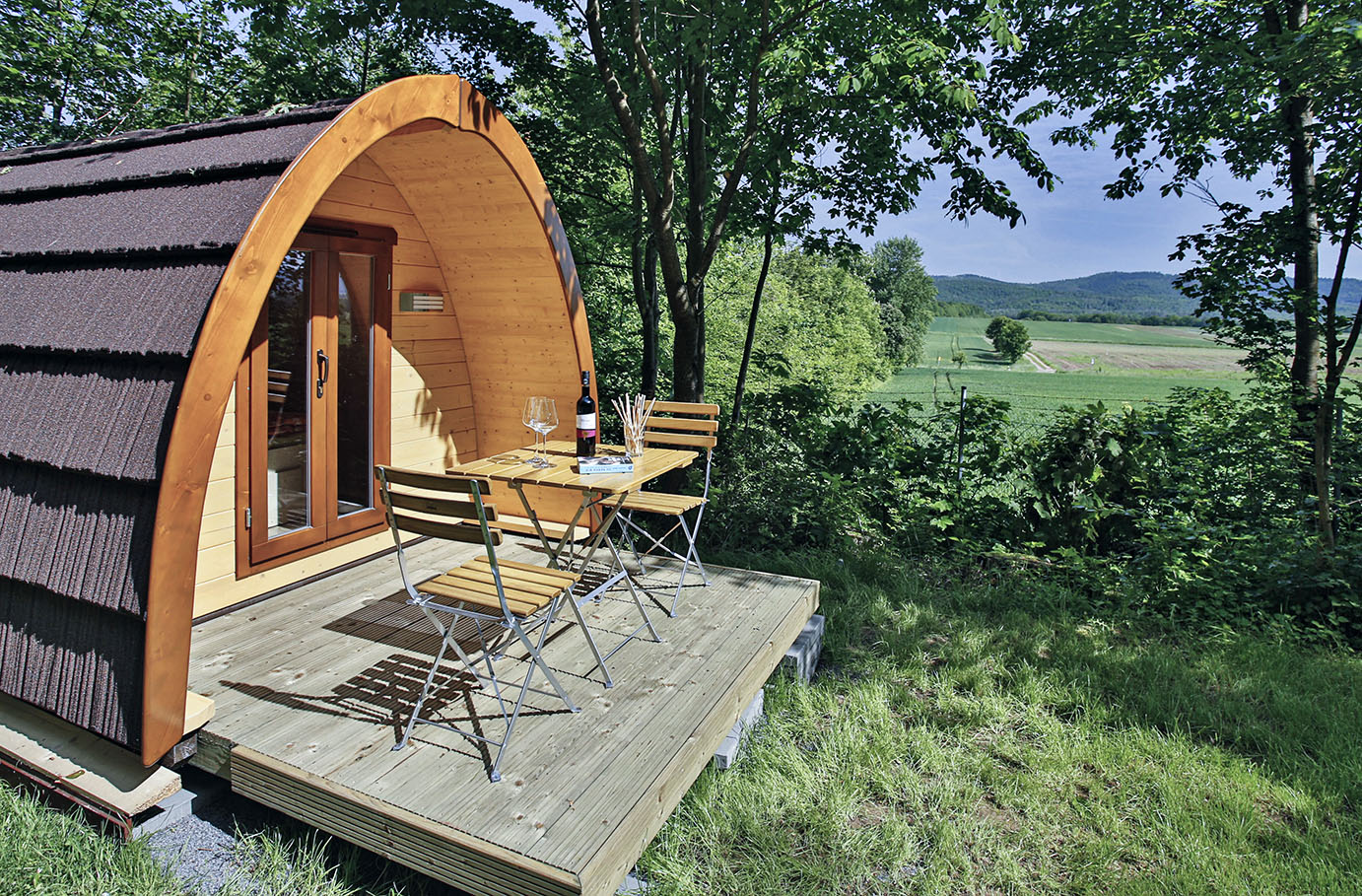 Camping Pod Hamburg für 2 (2 Nächte) - Wo Natur und Erlebnis aufeinandertreffen Außergewöhnliche Übernachtung online kaufen