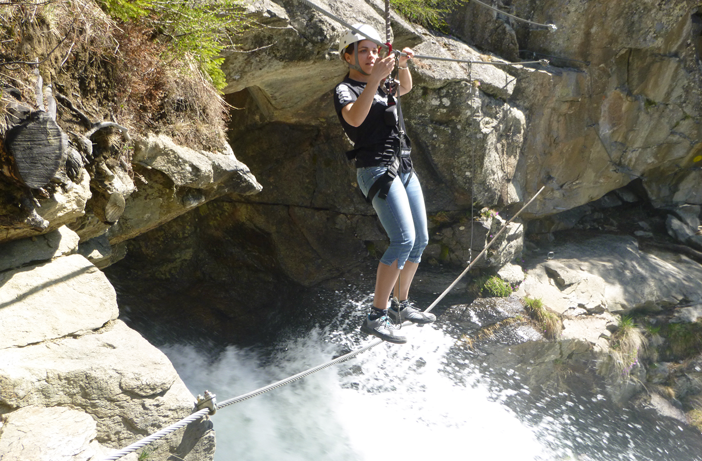 Einsteiger Klettersteig in Tirol in Haiming Kletterkurse / Kletterwälder online kaufen Einsteiger Klettersteig in Tirol in Haiming Kletterkurse / Kletterwälder online kaufen