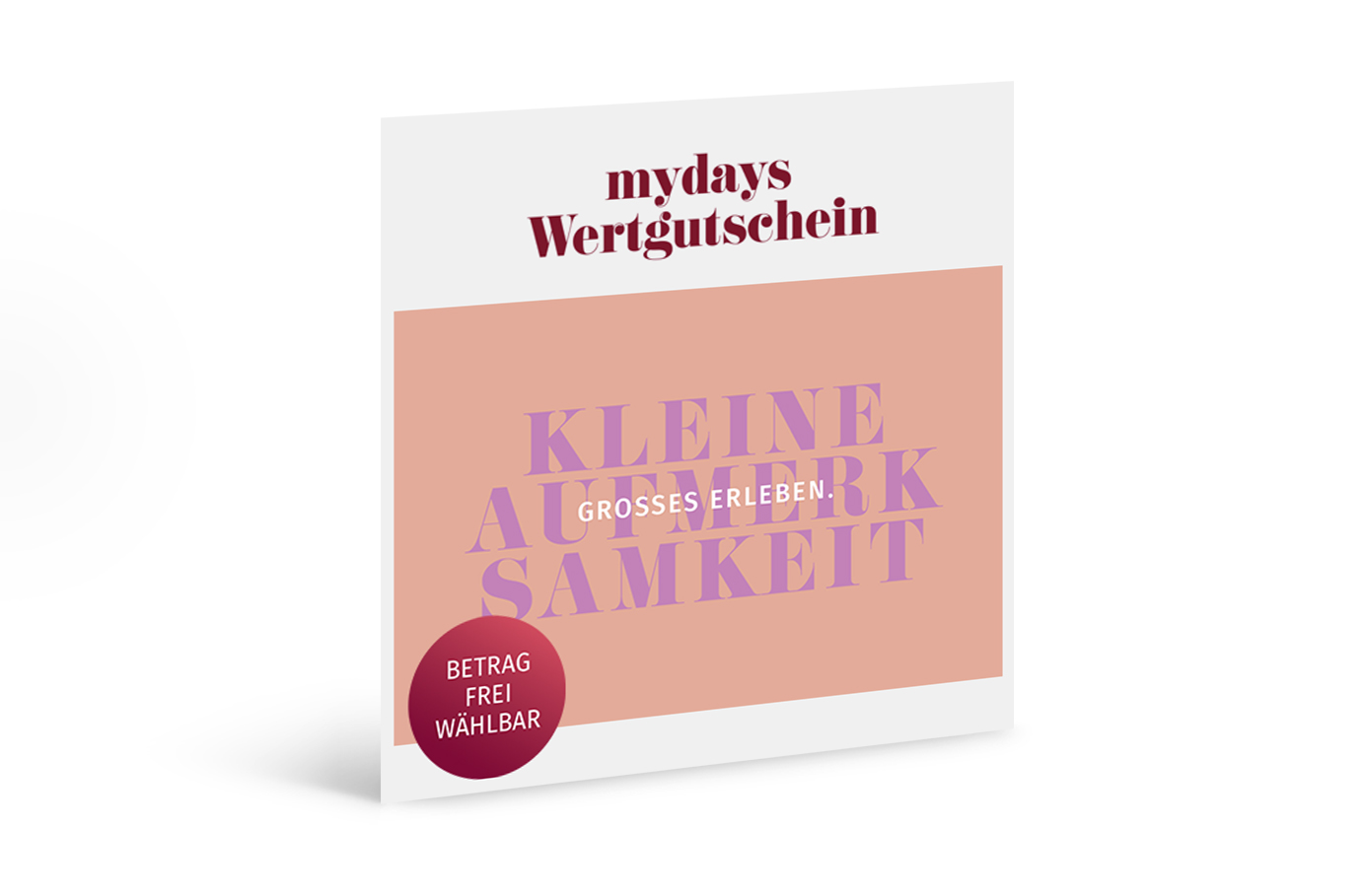 Flexibles Geschenk Kleine Aufmerksamkeit Erlebnisgutscheine & Erlebnisboxen online kaufen Flexibles Geschenk Kleine Aufmerksamkeit Erlebnisgutscheine & Erlebnisboxen online kaufen