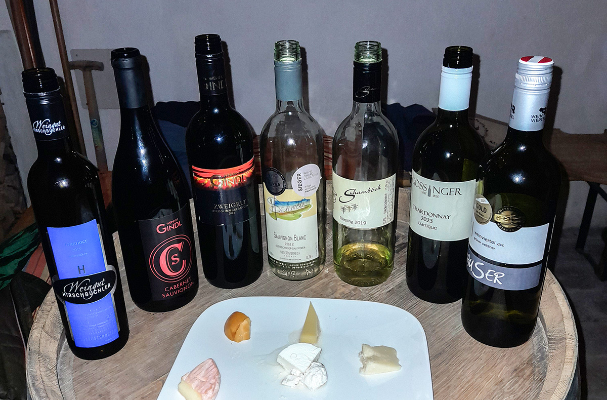 Käse & Wein Seminar Raum Wien - Aromen und Genüsse durch Käse und Wein in Pillichsdorf Käse-Tastings online kaufen