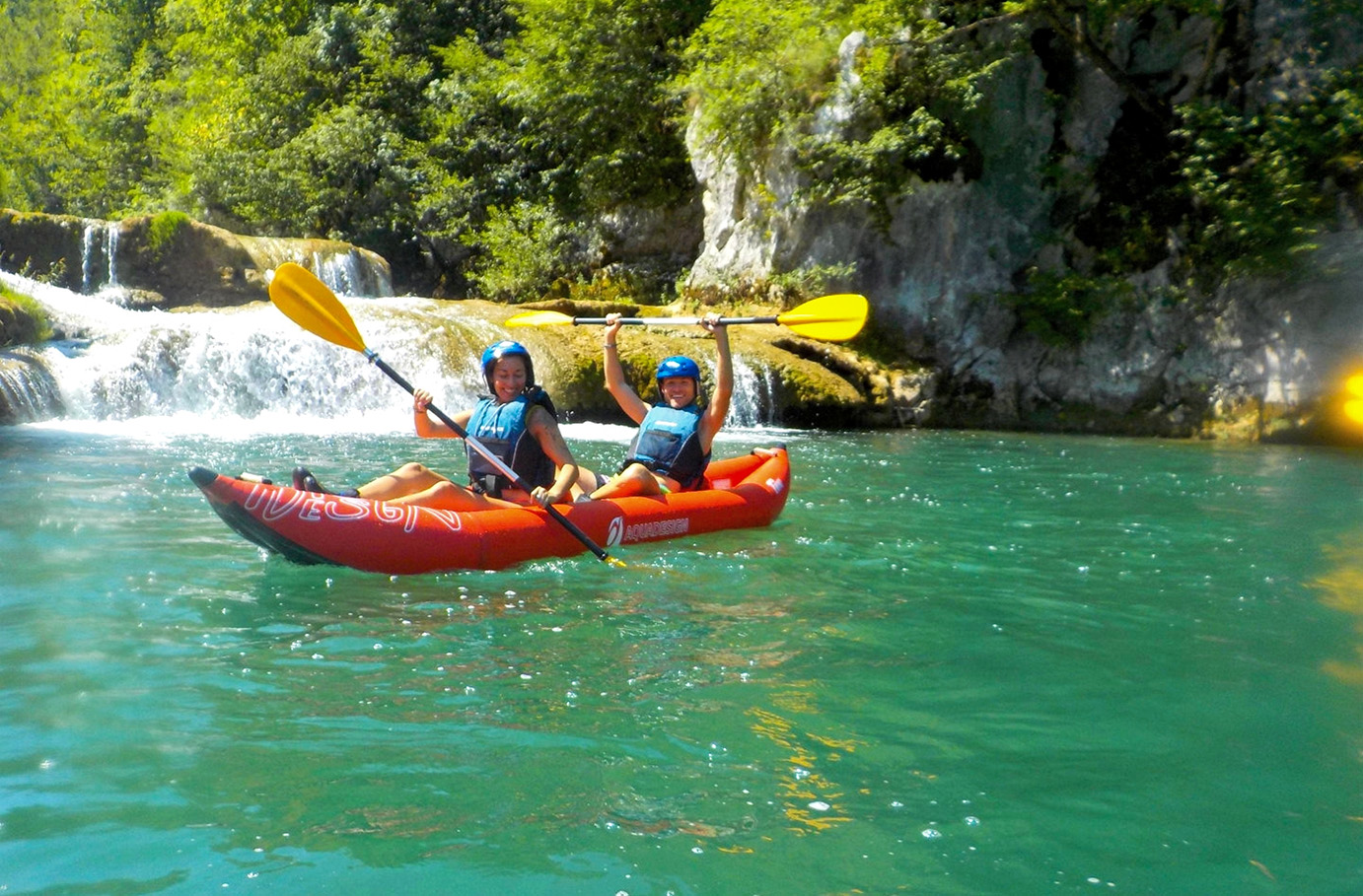 Kajak fahren in Kroatien - Auf zum Wasserfall jagen! in Tržić Tounjski Fahrspaß & Motorsport online kaufen