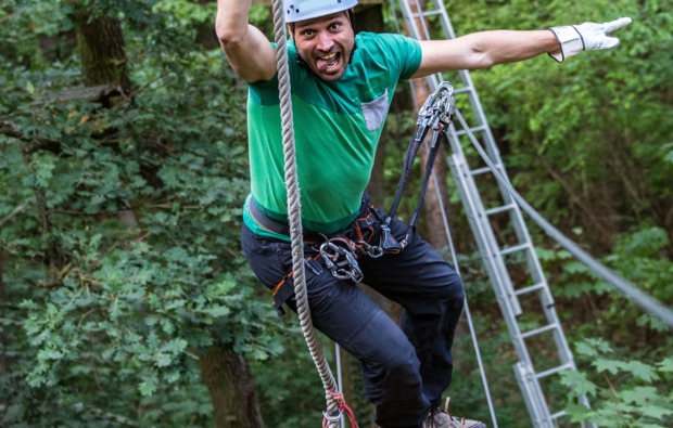 Kletterparcours im Waldseilgarten Strausberg Hochseilgärten online kaufen