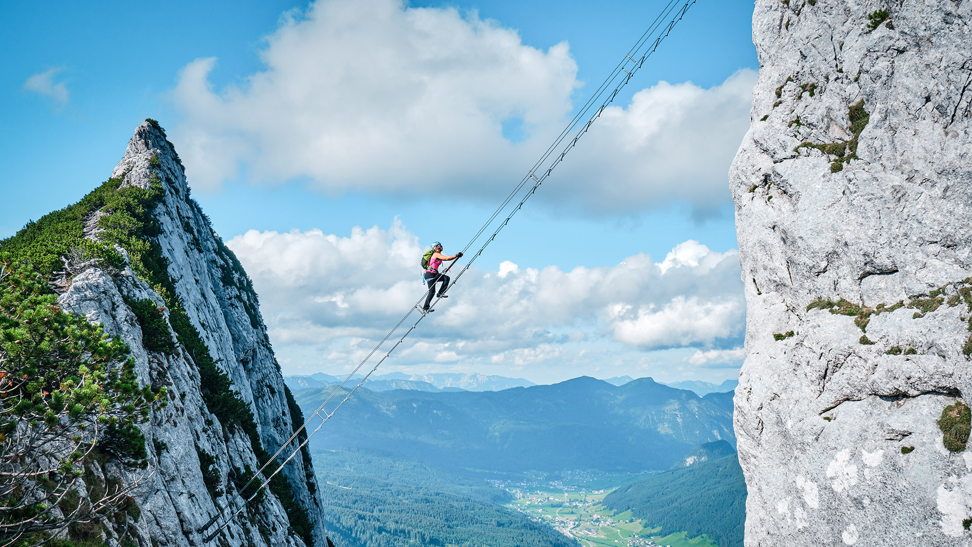 Klettersteig Gosau (Himmelsleiter) - Entdecke neue Höhen am Klettersteig! Kletterkurse / Kletterwälder online kaufen Klettersteig Gosau (Himmelsleiter) - Entdecke neue Höhen am Klettersteig! Kletterkurse / Kletterwälder online kaufen