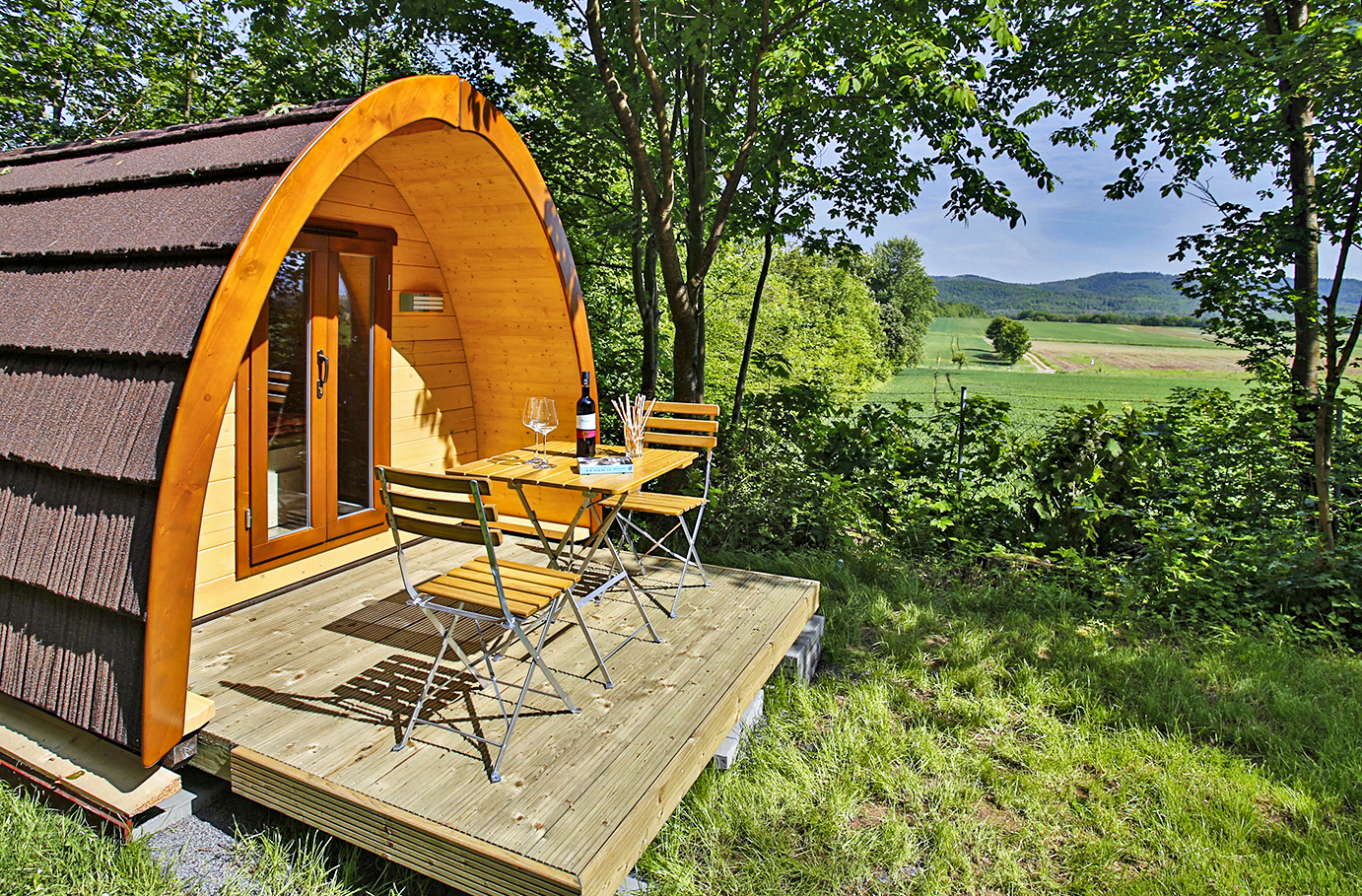 Camping Pod Walkenried für 2 (1 Nacht) - Alles aus Holz im Camping Pod! online kaufen