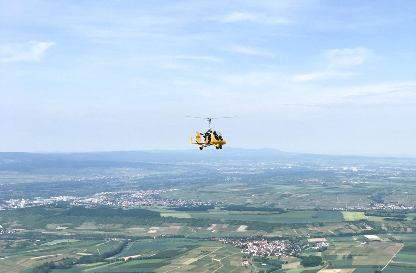 Tragschrauber-Rundflug Speyer (60 Min.) - Dem Himmel so nah im Tragschrauber Abenteuer und Action-Erlebnisse online kaufen
