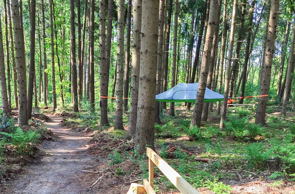 Übernachtung im Baumzelt bei Oldenburg für bis zu 3 - Das abgehobene Camping-Vergnügen! in Barßel Außergewöhnliche Übernachtung online kaufen