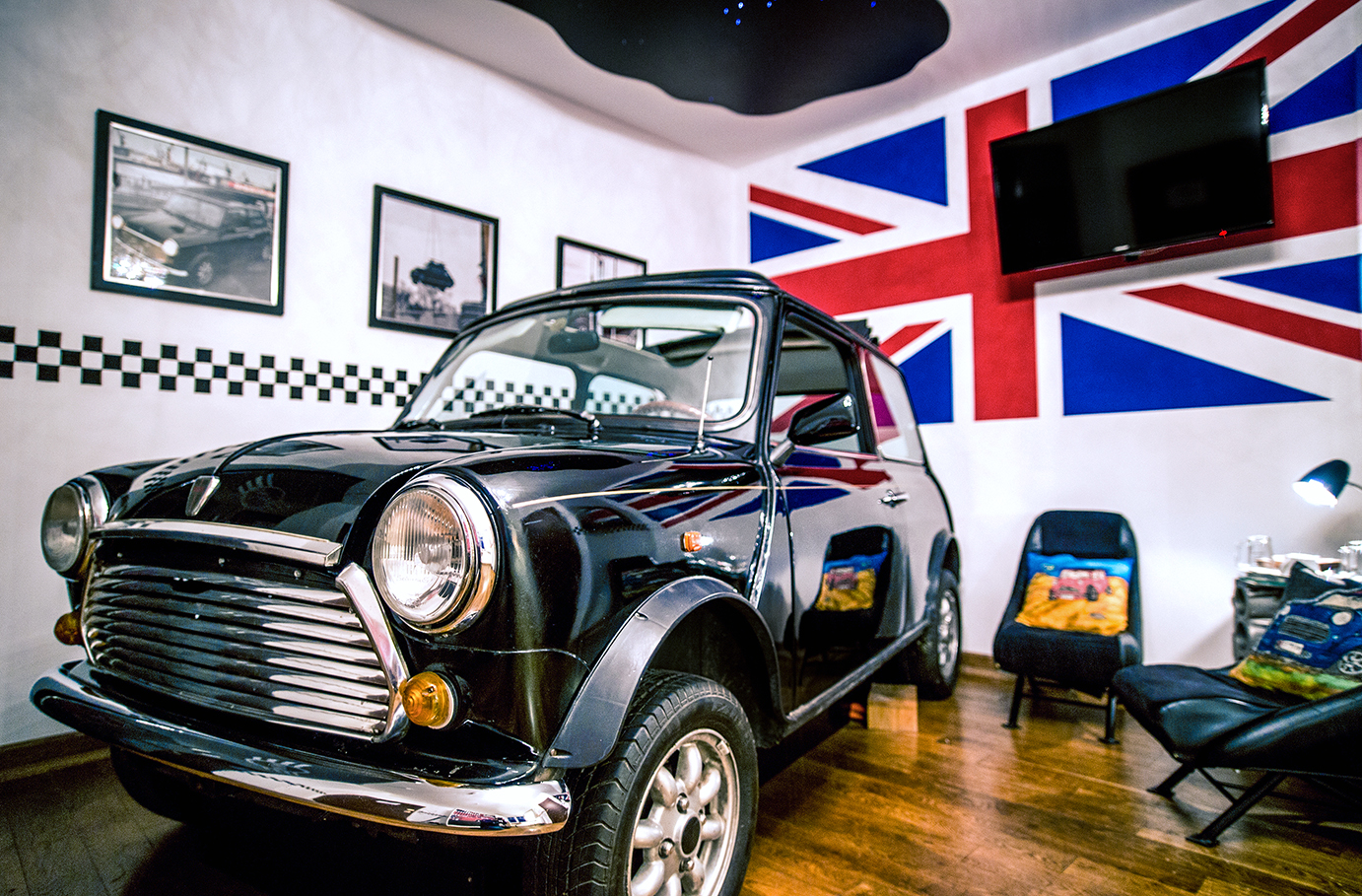 Übernachtung im Mini für 2 - Auf Tuchfühlung mit dem britischen Kleinwagen! in Ostbevern Außergewöhnliche Übernachtung online kaufen Übernachtung im Mini für 2 - Auf Tuchfühlung mit dem britischen Kleinwagen! in Ostbevern Außergewöhnliche Übernachtung online kaufen