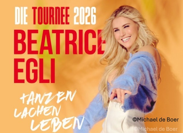 VIP-Package - Sitzplatz PK 1 Beatrice Egli - Tanzen–Lachen–Leben - Die Tour 2026 am 17.10.2026 - VIP-Ticket Konzert-VIP-Tickets Produktbild VIP-Package - Sitzplatz PK 1 Beatrice Egli - Tanzen–Lachen–Leben - Die Tour 2026 am 17.10.2026 - VIP-Ticket Konzert-VIP-Tickets Produktbild