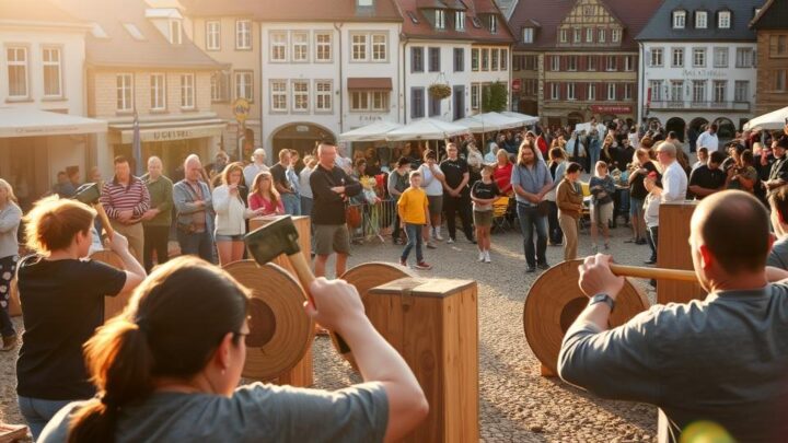 Axtwerfen Weiterstadt: Veranstaltungen und Details