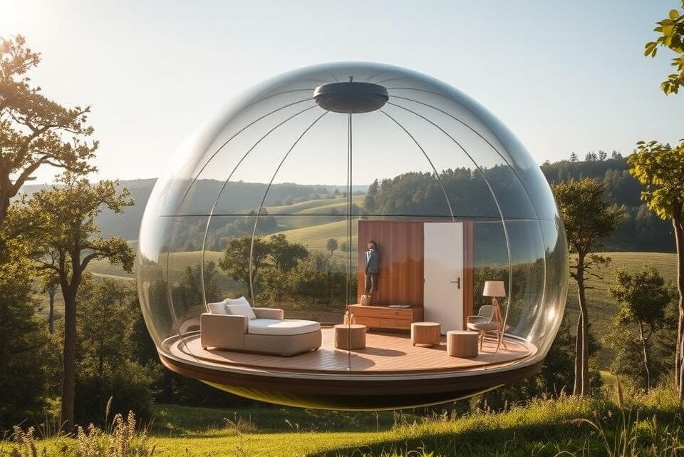 Entdecken Sie das Bubble Hotel Gerolstein in der Eifel