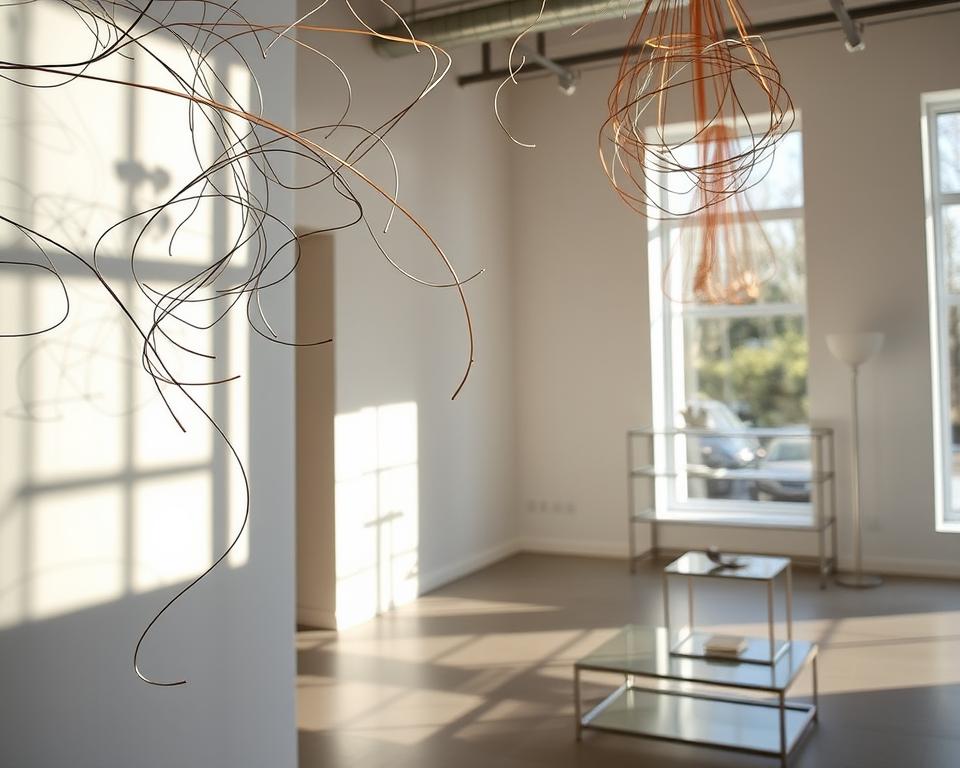 Drahtkunst Innendesign Anwendungen Drahtkunst Innendesign Anwendungen