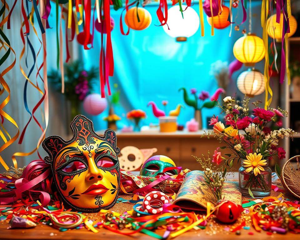 Fasching DIY Dekoration Fasching DIY Dekoration