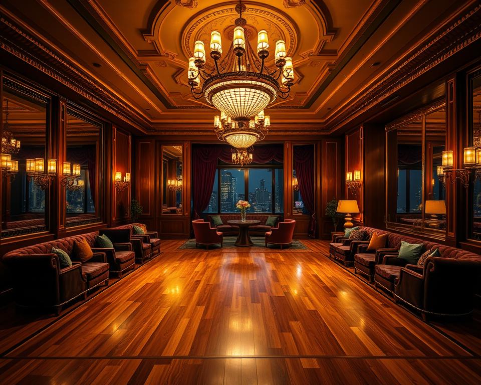 Luxuriöse Clubräumlichkeiten Luxuriöse Clubräumlichkeiten