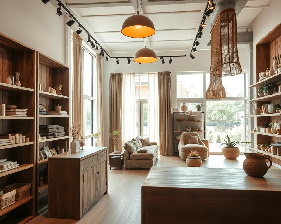 Nachhaltige Materialien Ladenbau