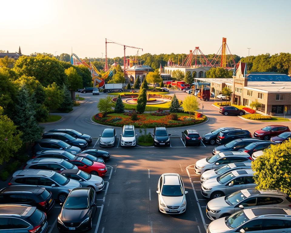 Parkmöglichkeiten im Freizeitpark