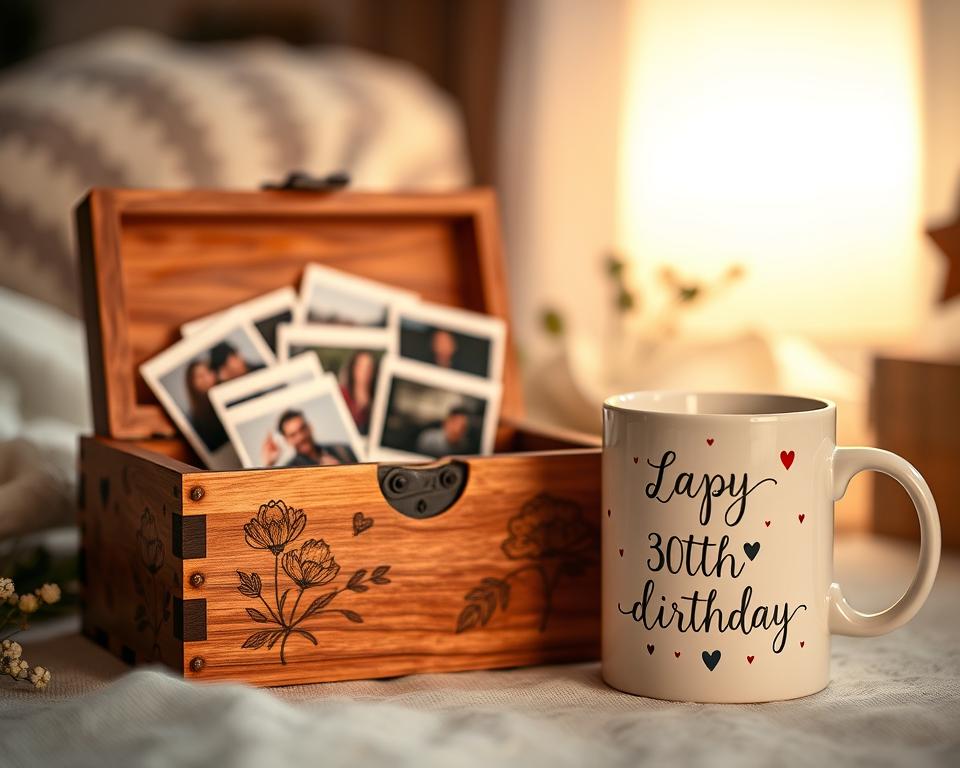 Personalisierte Geschenke zum 30. Geburtstag
