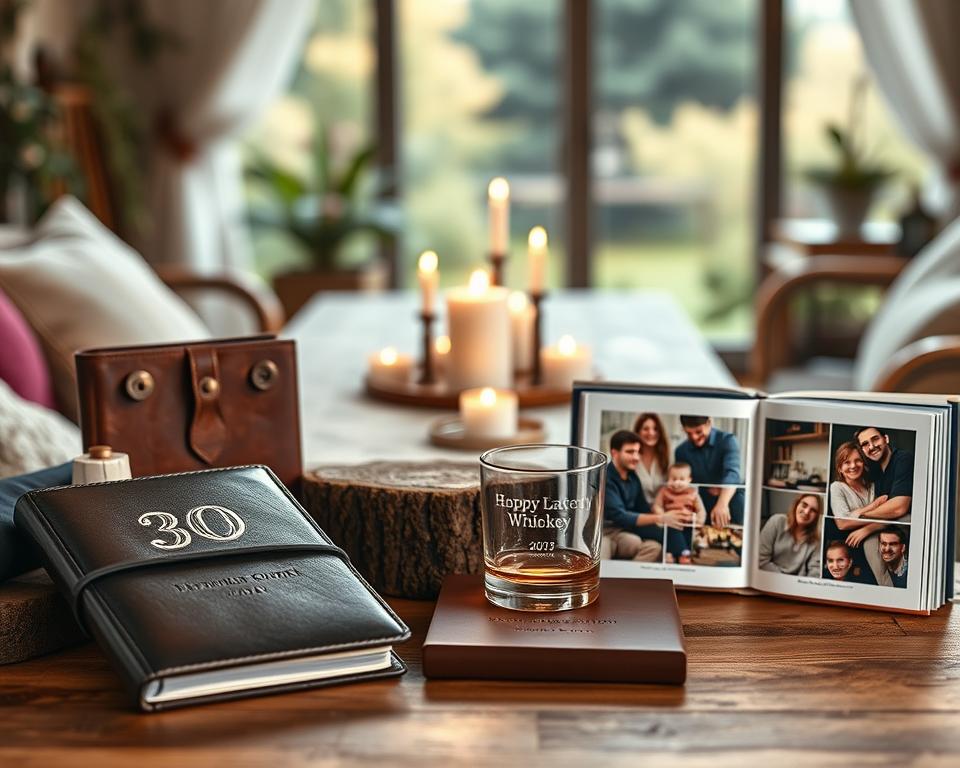 Personalisierte Geschenke zum 30. Geburtstag