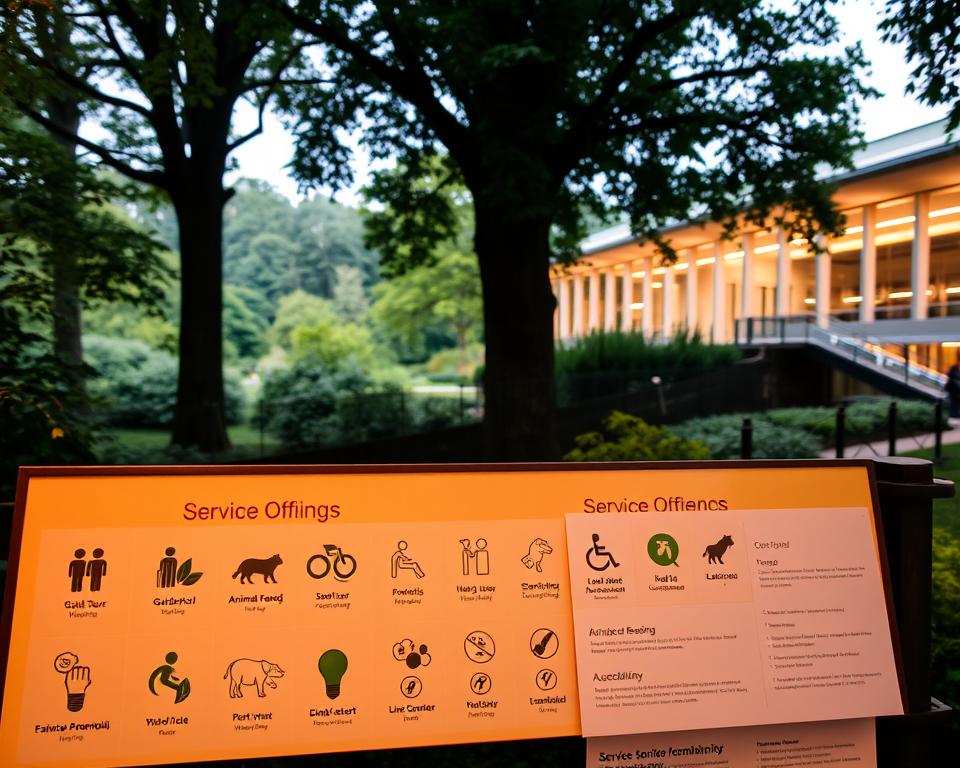 Serviceangebote Grüner Zoo