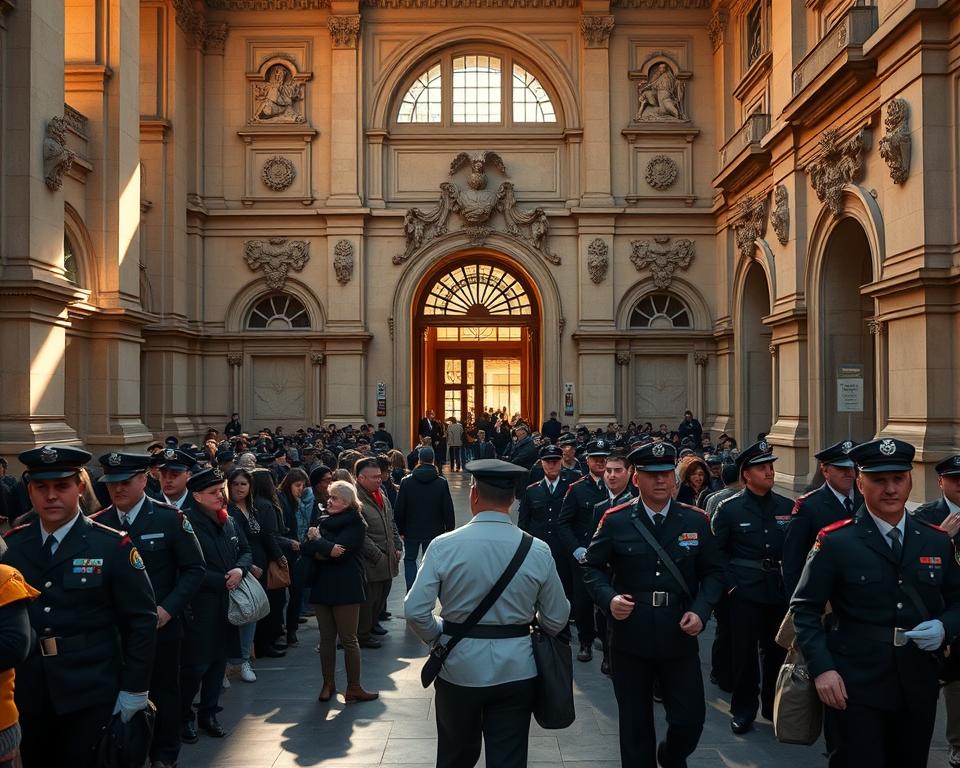Sicherheitskontrollen Louvre Sicherheitskontrollen Louvre