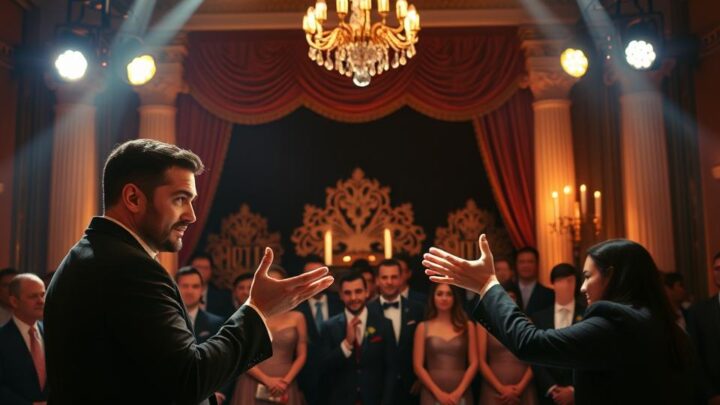 Zaubershow für Hochzeit und Firmenevent