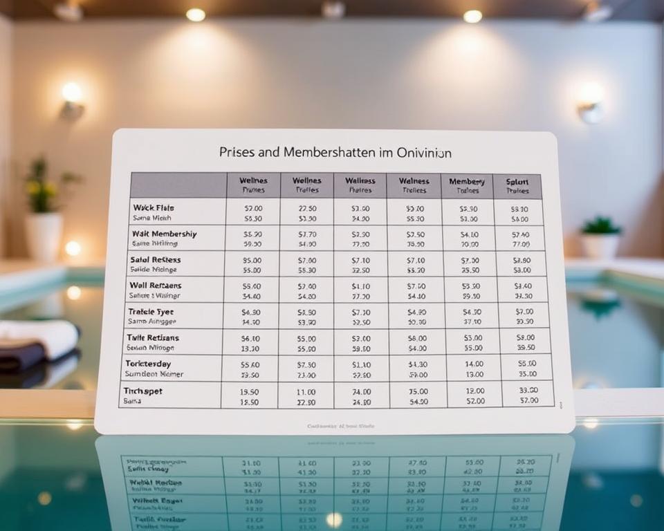 Wellness Mitgliedschaften Preisübersicht Wellness Mitgliedschaften Preisübersicht