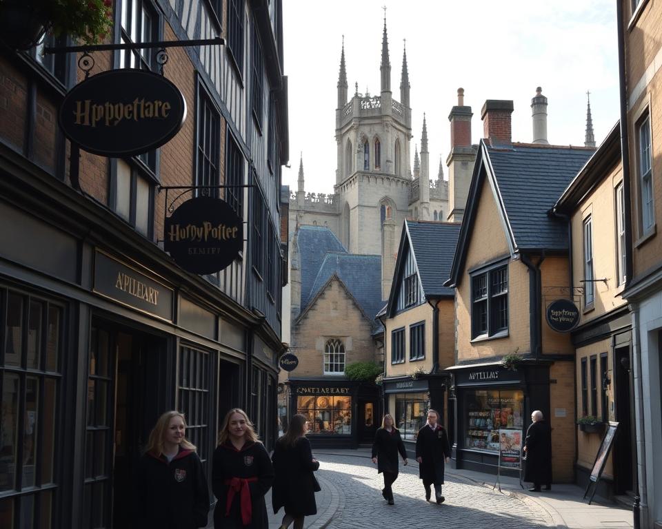 Winkelgasse Oxford Harry Potter Drehorte