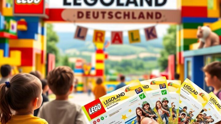 Tickets für Legoland Deutschland