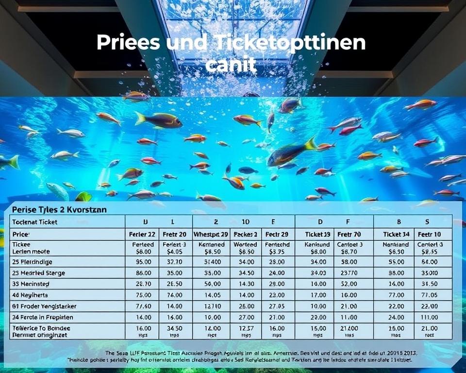 Sea Life Tickets Preisübersicht Konstanz Aquarium
