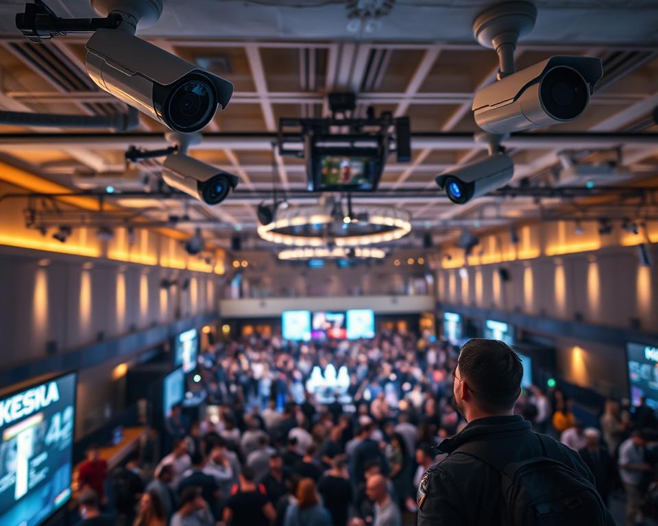 Überwachungstechnologien bei Veranstaltungen