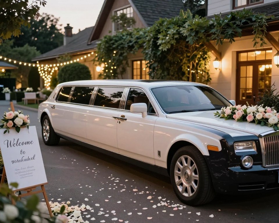 Hochzeitslimousine mieten