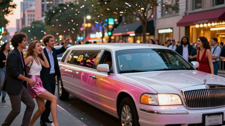 Stretchlimousine mieten zum Junggesellenabschied