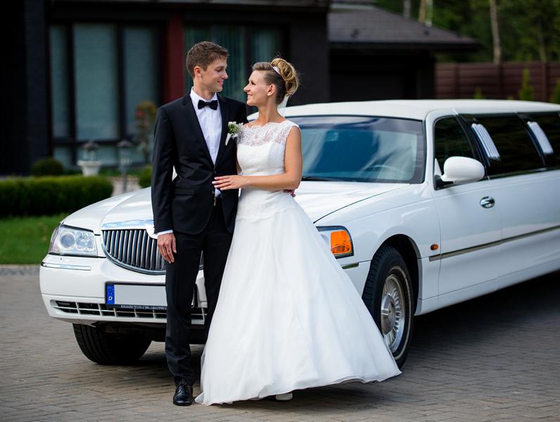 Stretchlimousine zur Hochzeit